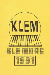 Klemdag 1991 Programme Cover